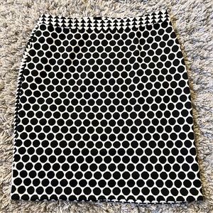 Anthropologie Leifnotes Graphical Pencil Skirt